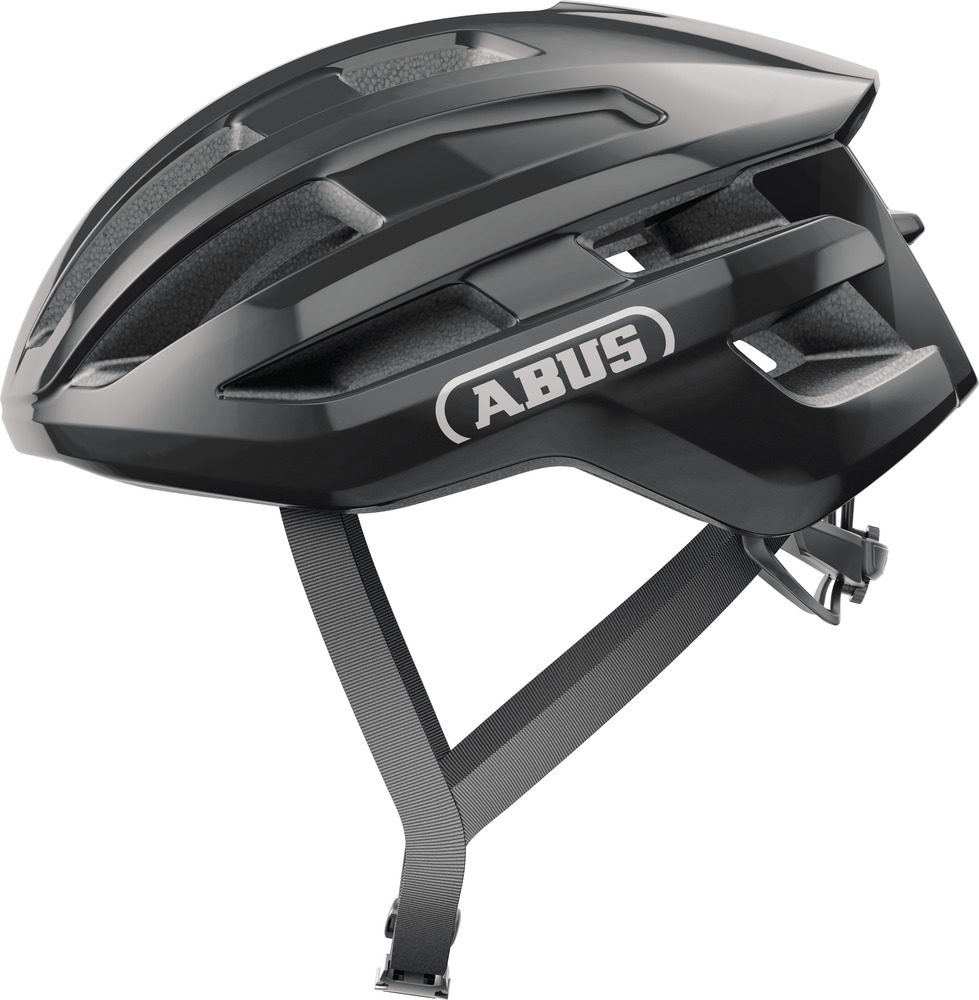 Casco Abus PowerDome shiny black M