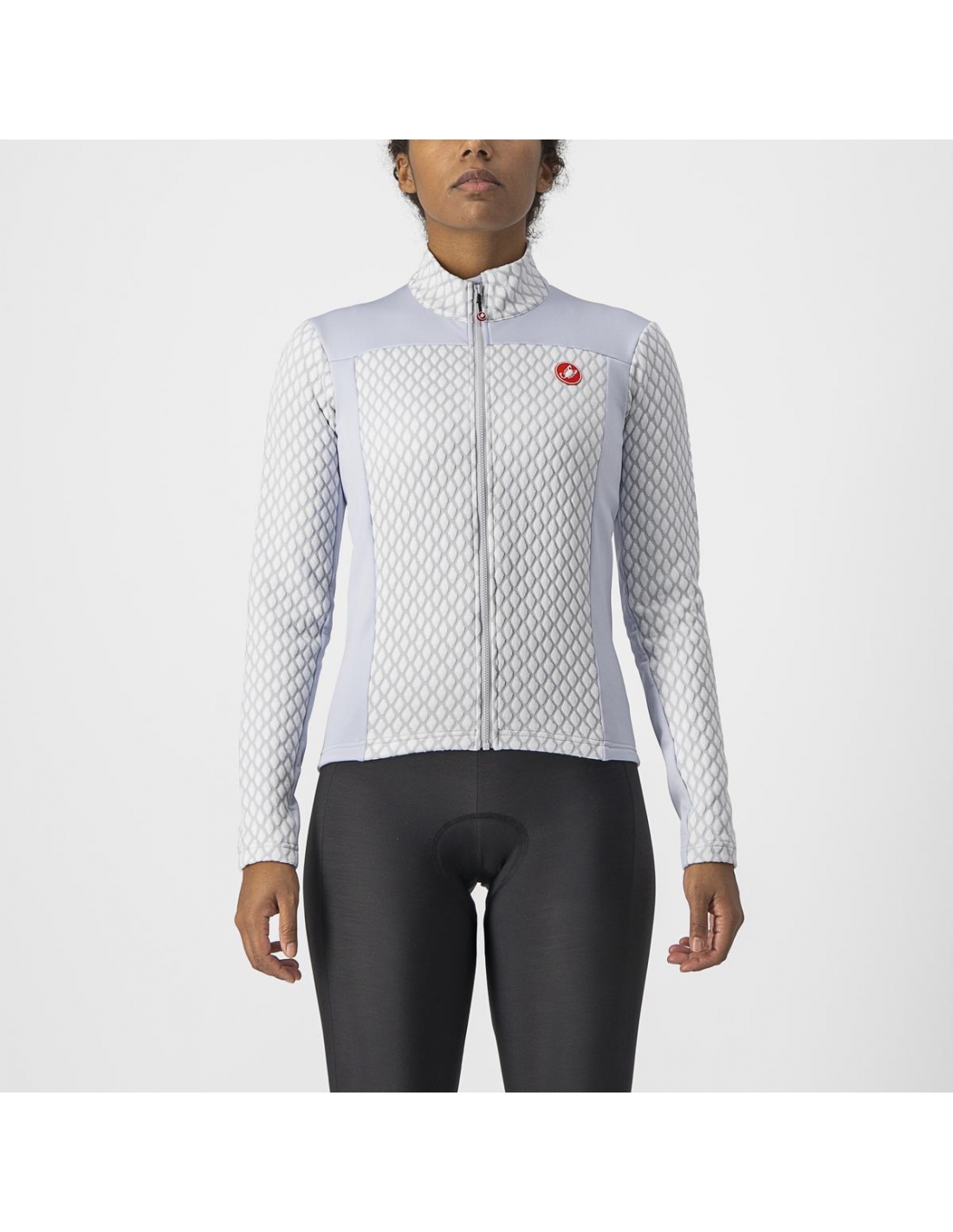Maillot Castelli Sfida 2 FZ Blanco