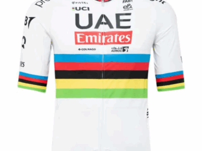 Maillot Pissei Campeon del Mundo Replica Tadej Pogacar