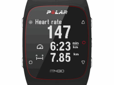 POLAR M430 NEGRO