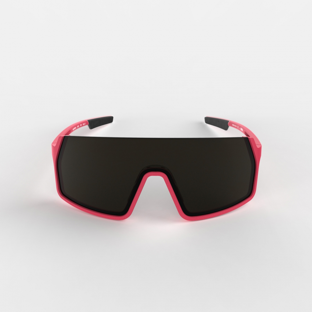 Gafas Deportivas Out Of Vector Hybrid Fluo Rosa Lente Smoke - Imagen 2